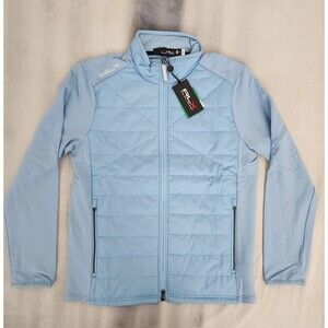 RLX Ralph Lauren Performance Golf Hybrid Full-Zip Jacket Blue Men’s Size L Winte